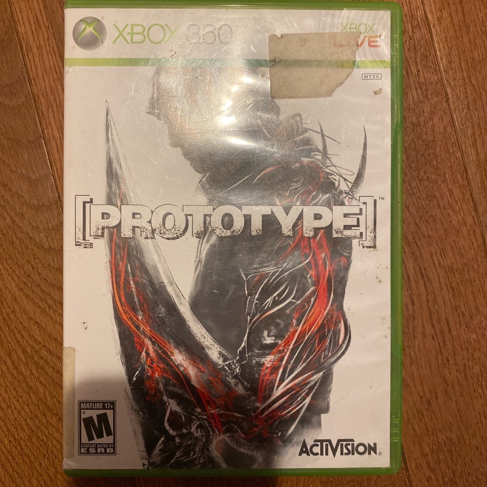 Prototype XBOX video game